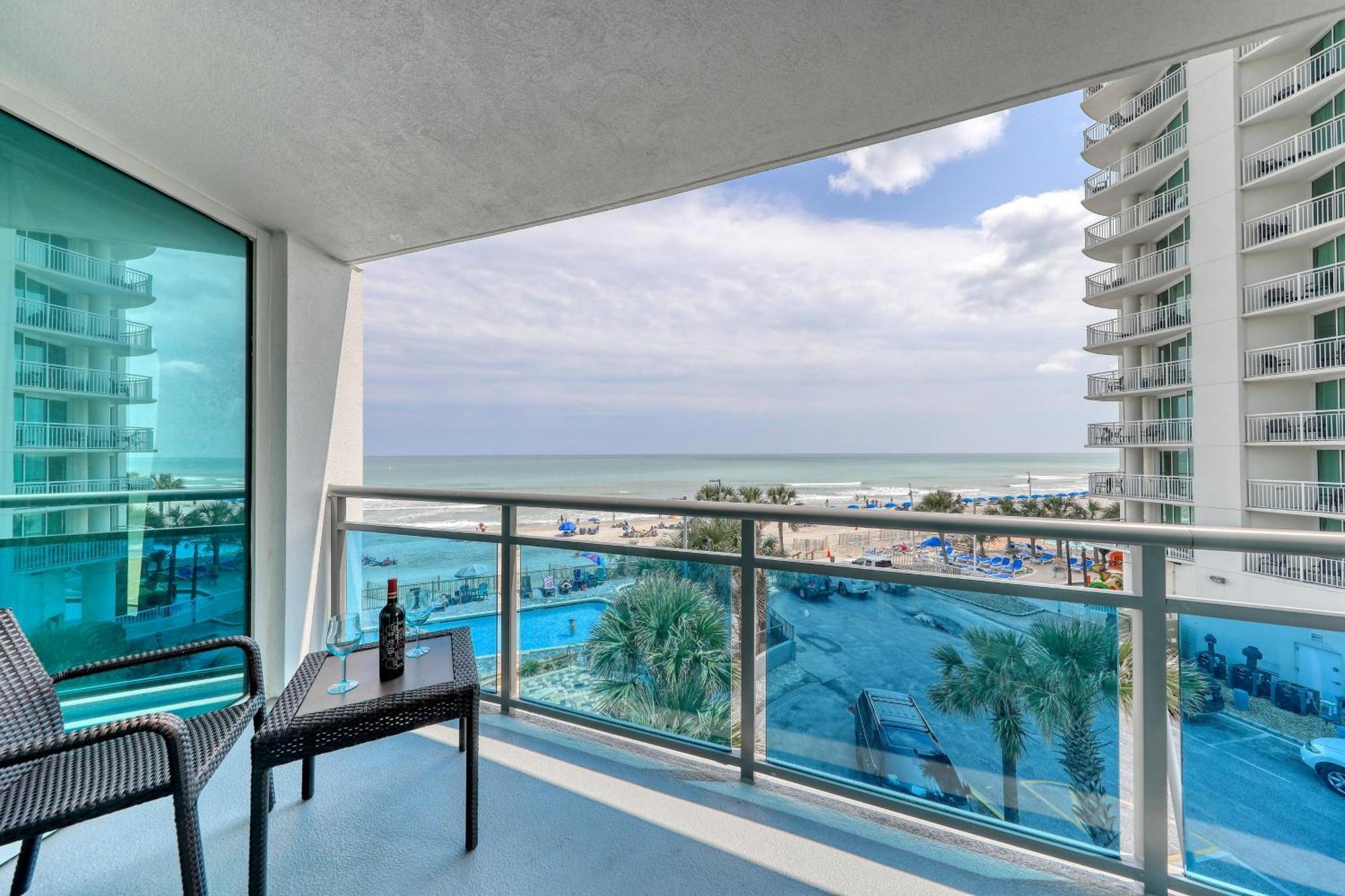 107 S Ocean Blvd, 0308 - Ocean Front Sleeps 6 Villa Myrtle Beach Ngoại thất bức ảnh
