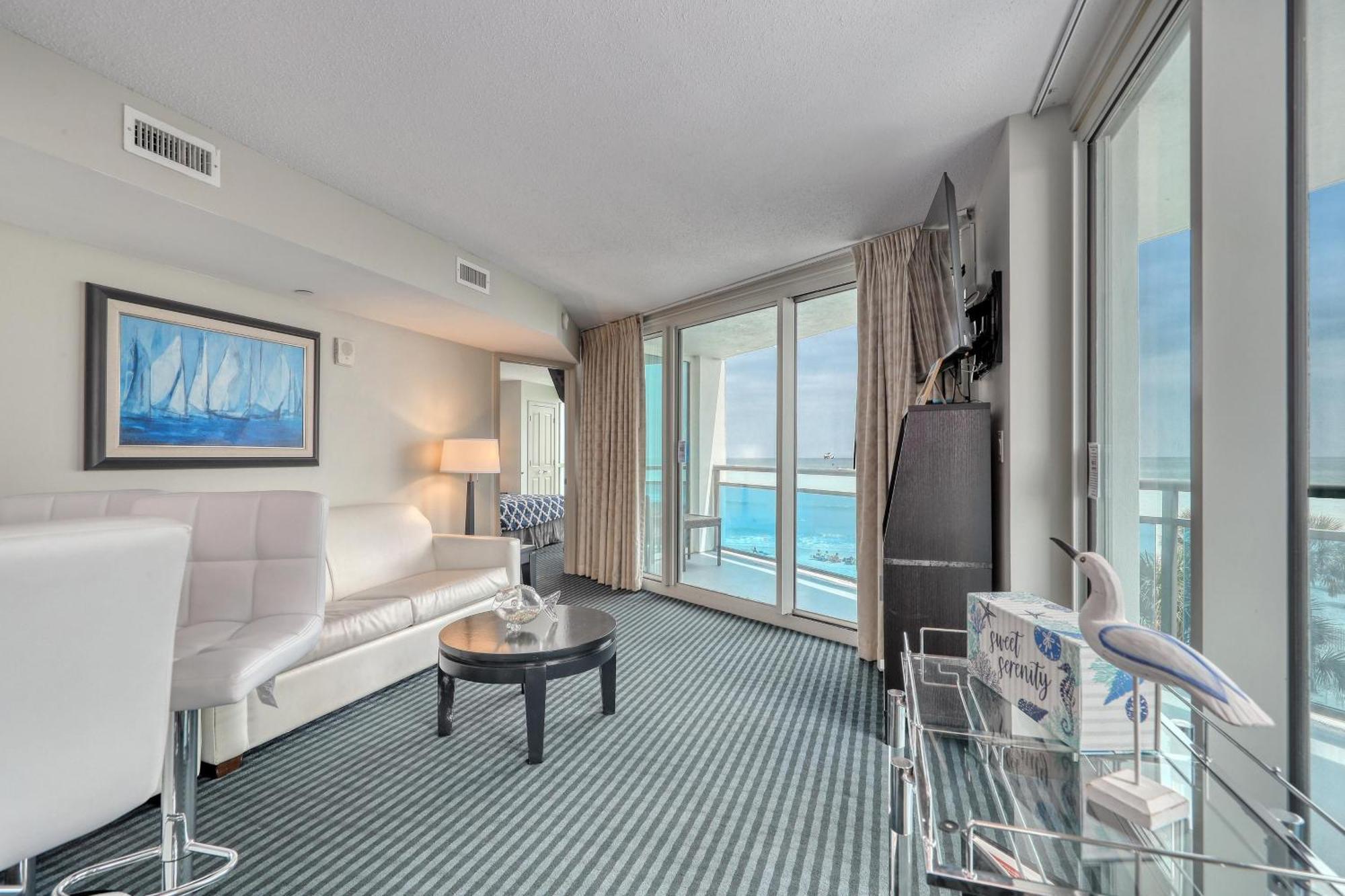107 S Ocean Blvd, 0308 - Ocean Front Sleeps 6 Villa Myrtle Beach Ngoại thất bức ảnh