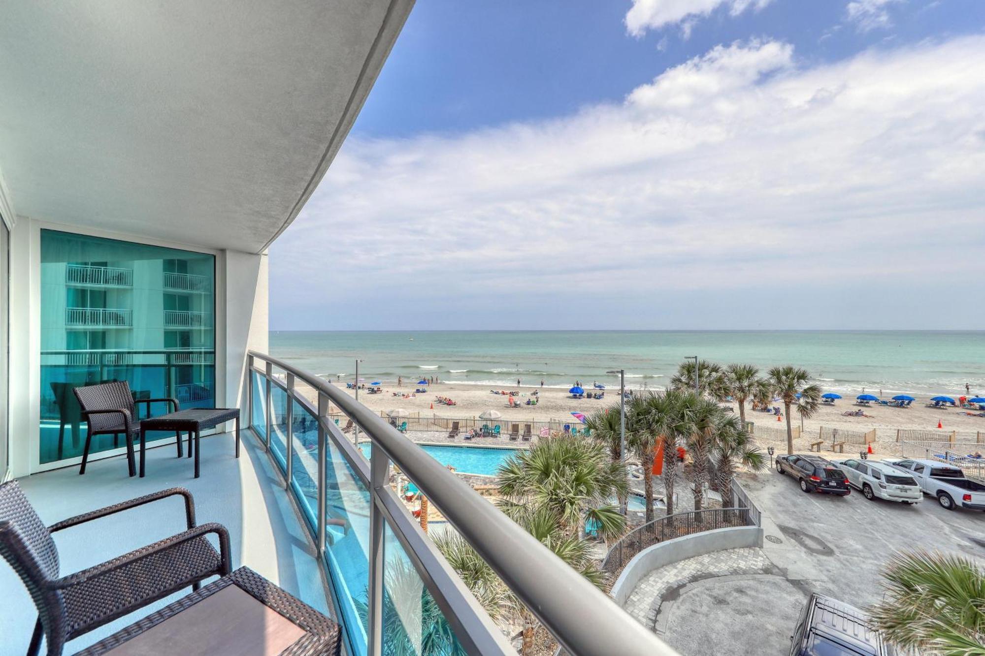107 S Ocean Blvd, 0308 - Ocean Front Sleeps 6 Villa Myrtle Beach Ngoại thất bức ảnh